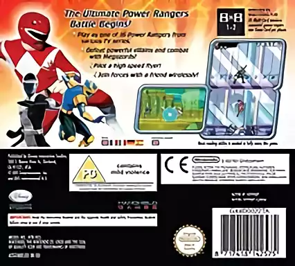 Image n° 2 - boxback : Power Rangers - Super Legends